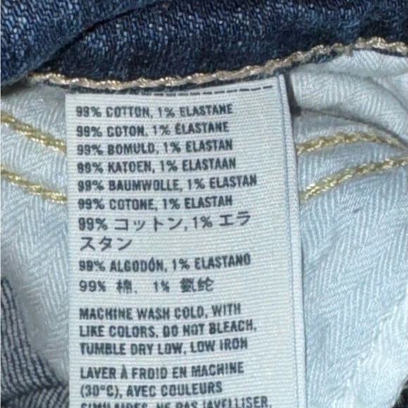 Abercrombie Kids distress CUTE STRETCH jeans girls size 14 - Picture 11 of 11